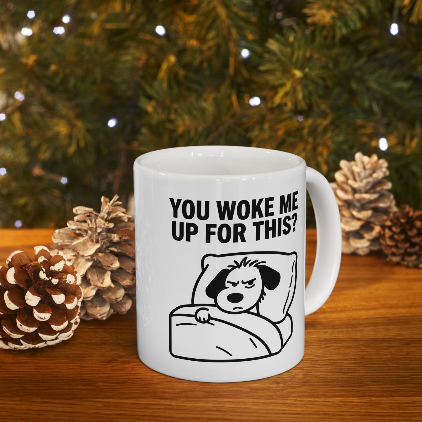 Funny Coffee Mug - "You Gave Me Up For This?" Retro Toilet Paper Cartoon Ceramic Mug (11oz & 15oz)